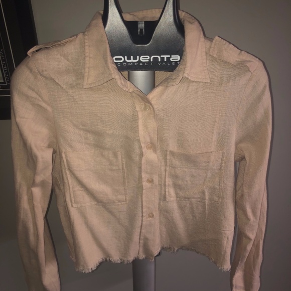 Lulu's Fringe Long Sleeve Shirt - Picture 1 of 4